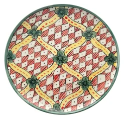 Frammento N.8 Piatto Decorativo Rotondo in Ceramica