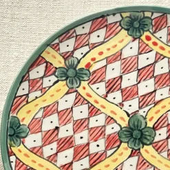 Frammento N.8 Piatto Decorativo Rotondo in Ceramica