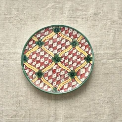 Frammento N.8 Piatto Decorativo Rotondo in Ceramica