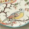 Frammento N.1 Uccelli Piatto Decorativo in Ceramica
