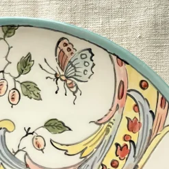 Frammento N.1 Uccelli Piatto Decorativo in Ceramica