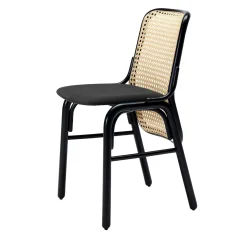 Frantz 985 Black Chair di Gil Sheffi & Yoav Avinoam - Collezione Tekhne