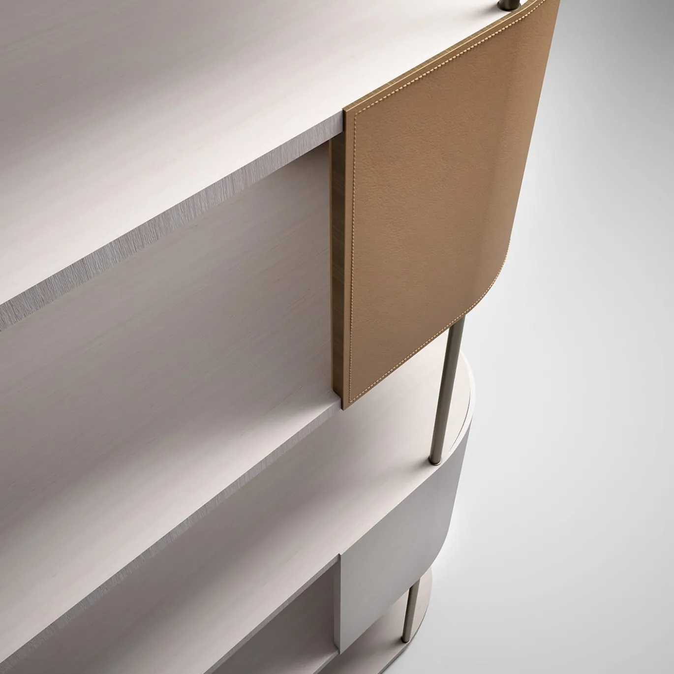 Gae Grande Libreria modulare multisfaccettata