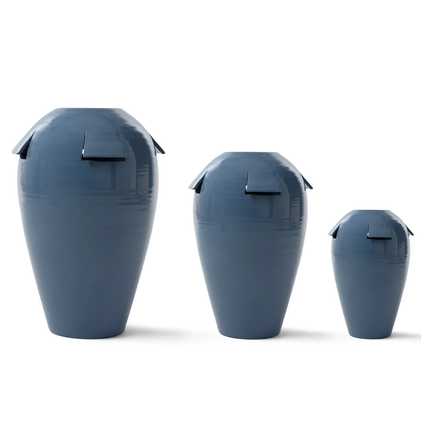 Giara Vaso in Ceramica Azzurro Chiaro (H 60 cm | 23.6")