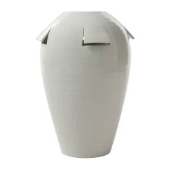 Giara Vaso in Ceramica Bianca (H 40 cm | 15.7")