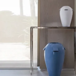 Giara Vaso in Ceramica Bianca (H 40 cm | 15.7