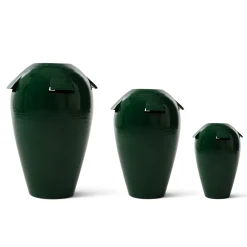 Giara Vaso in Ceramica Verde (H 40 cm | 15.7