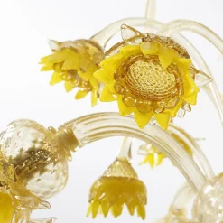 Girasoli Lampadario giallo grande