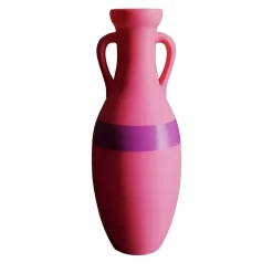 Giulio Cesare Anfora XL fucsia e viola