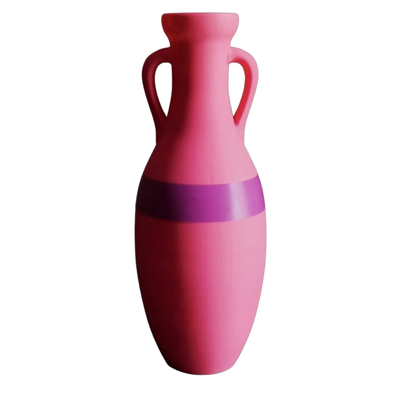 Giulio Cesare Anfora XL fucsia e viola