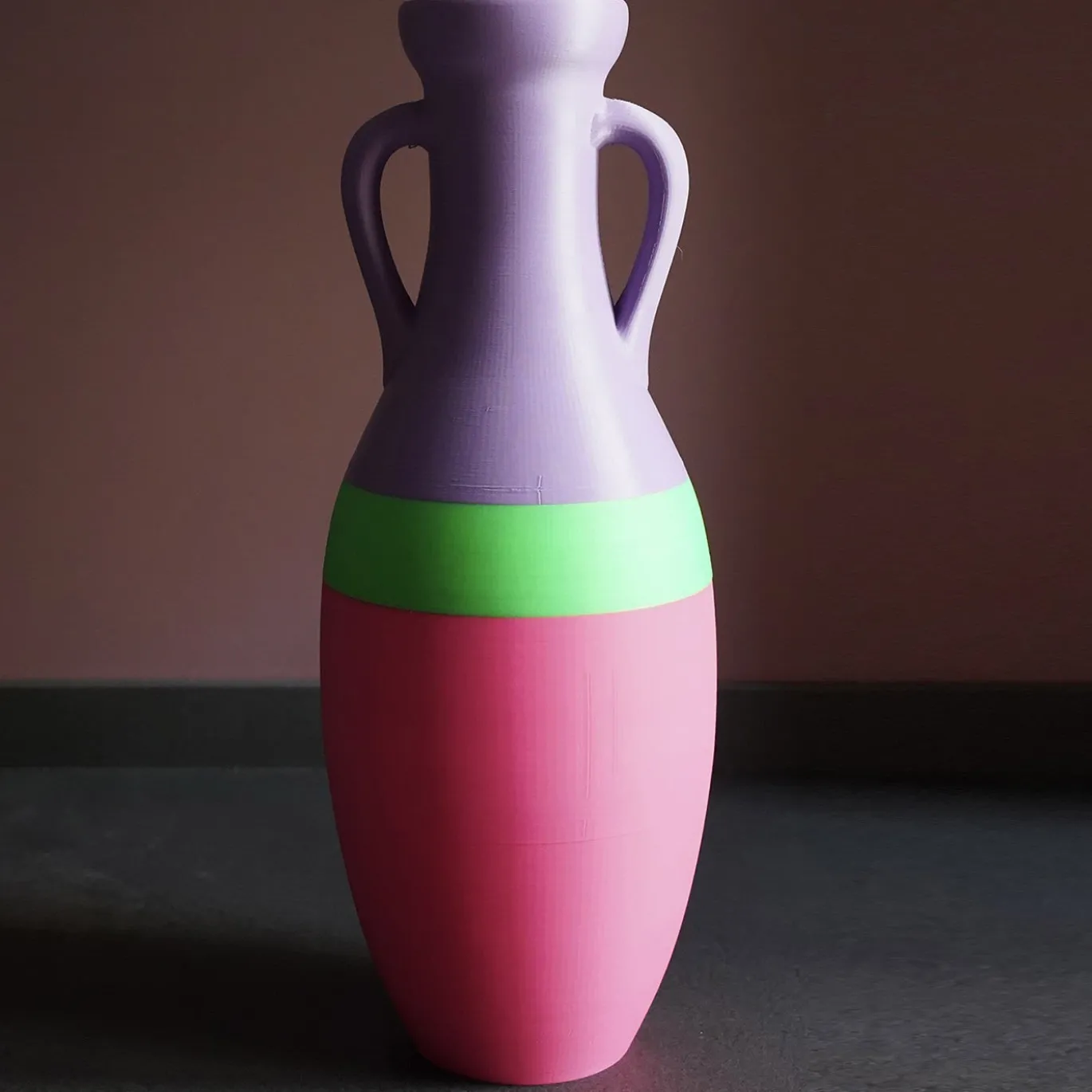 Giulio Cesare XL Anfora rosa e viola fucsia #2