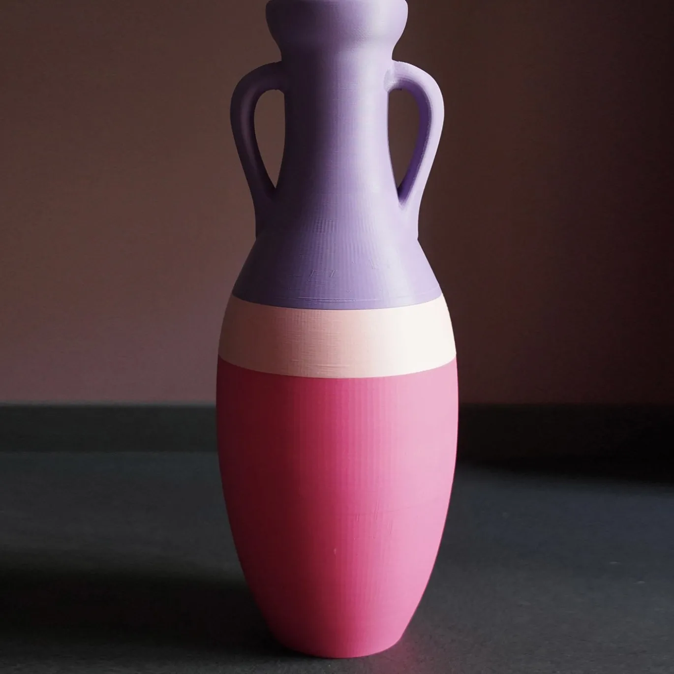 Giulio Cesare XL Anfora rosa e viola Fucsia #1