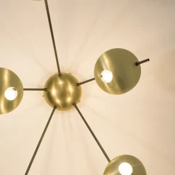 Helios Quinque II, lampada da soffitto/parete