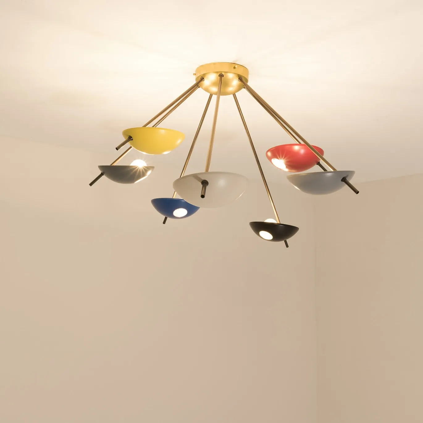 Helios Septem I Luce da soffitto/parete