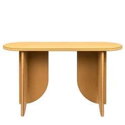 Helix Console in pelle nocciola