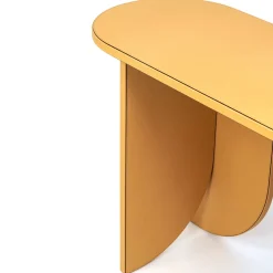 Helix Console in pelle nocciola