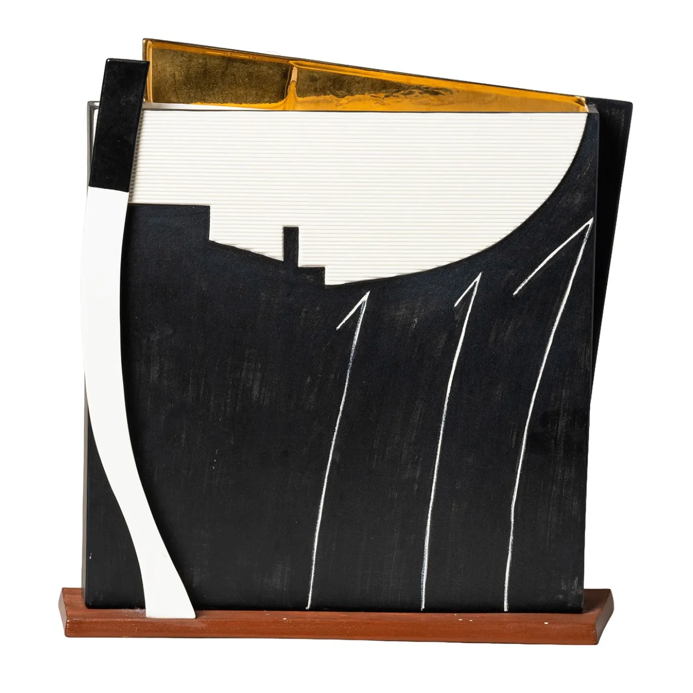 Icaro Vaso Decorativo di Mimmo Paladino