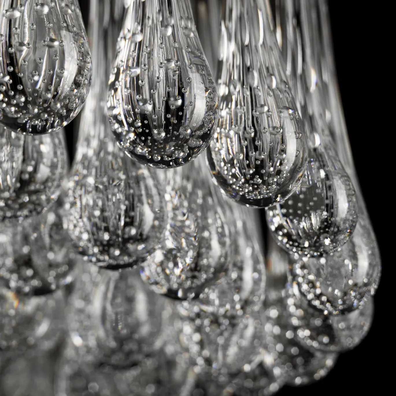 Il lampadario Glass Rain