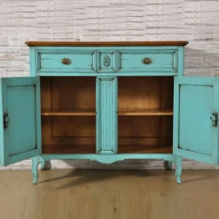 Impero '800 - Credenza turchese stile Impero