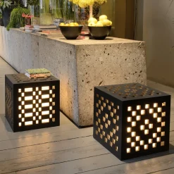 Istella Rombi Cubo con luce