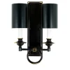 Juliette 819 Lampada da parete a 2 luci in bronzo scuro di Michele Bönan