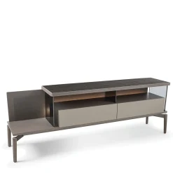 Kukei Sideboard in Legno di Frassino Asimmetrico