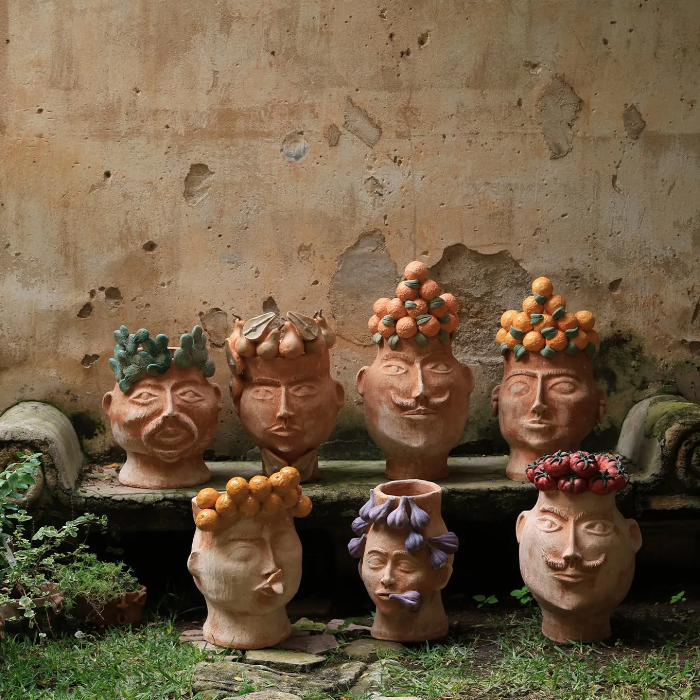 La Grande Golosa con fichi Vase Figurativi