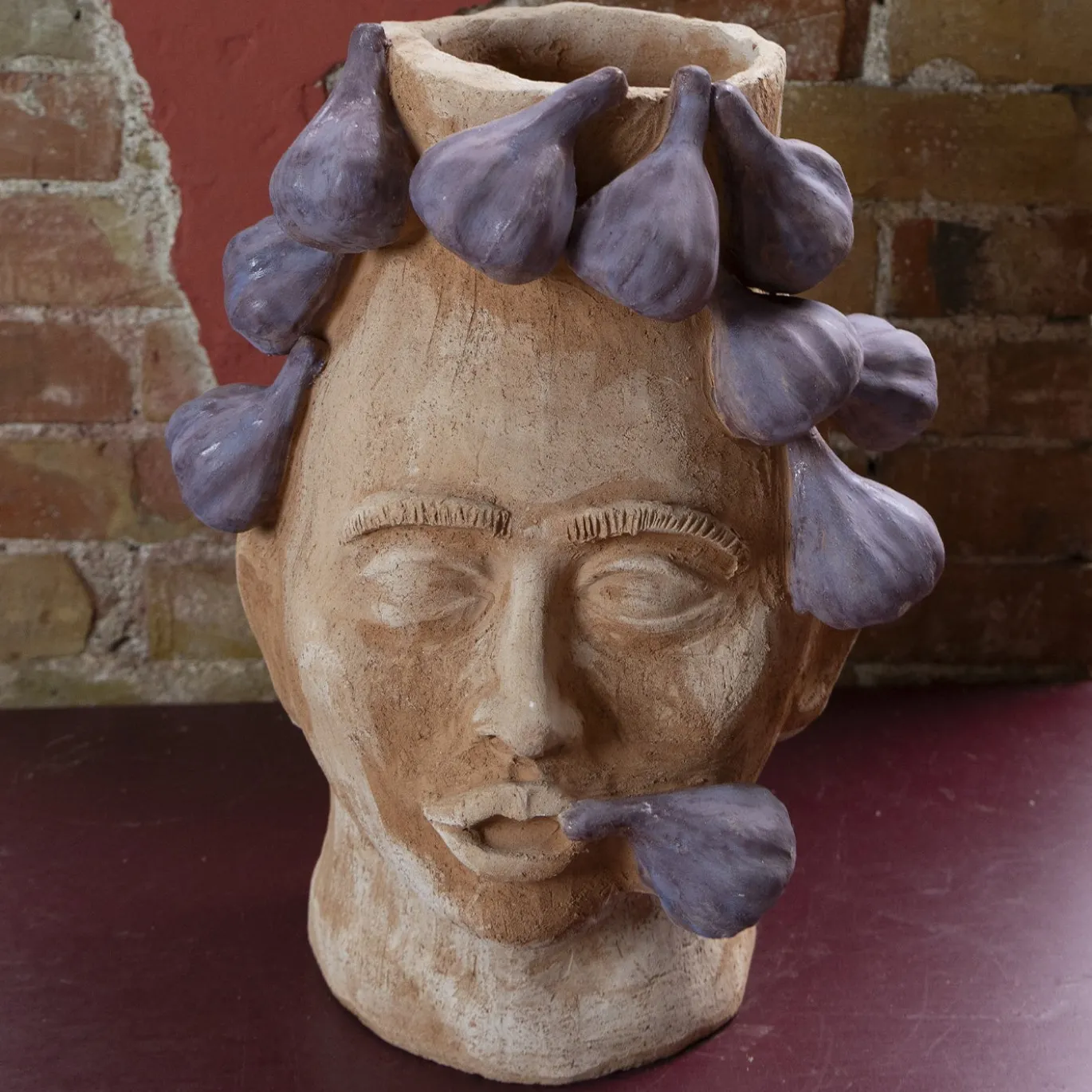 La Grande Golosa con fichi Vase Figurativi