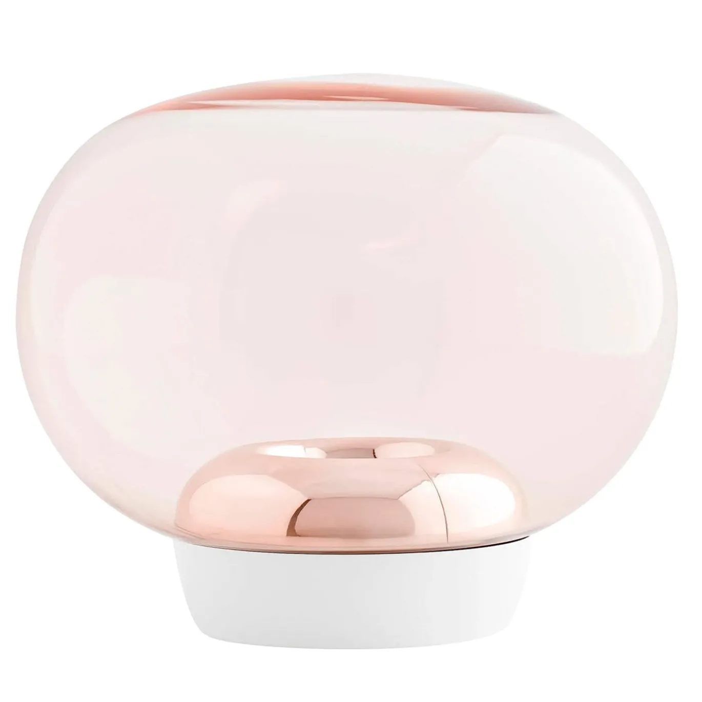 La lampada da tavolo rosa La Mariée di Mirco Crosatto