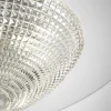 Lampada a sospensione a cupola di cristallo a 6 luci