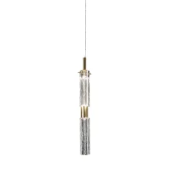 Lampada a sospensione a 1 LED Drum