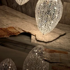 Lampada a sospensione a 7 luci Arabesque Egg