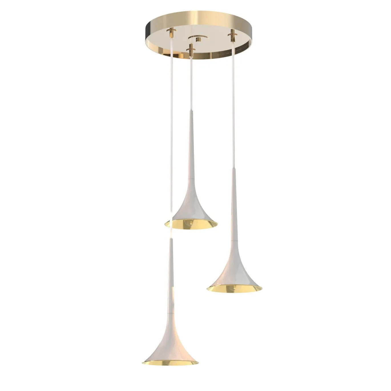 Lampada a sospensione a 3 luci Xeno