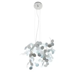 Lampada a sospensione Andromeda White di Paolo Ulian