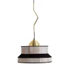 Lampada a sospensione Aperitivo 45 Jacquard Avorio