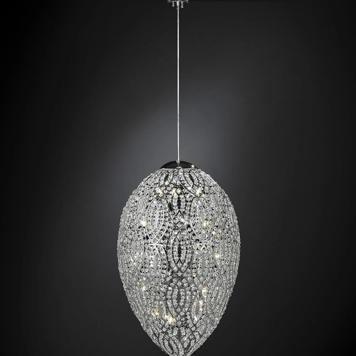 Lampada a sospensione Arabesque Egg 120
