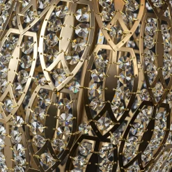 Lampada a sospensione Arabesque Egg Bronzed