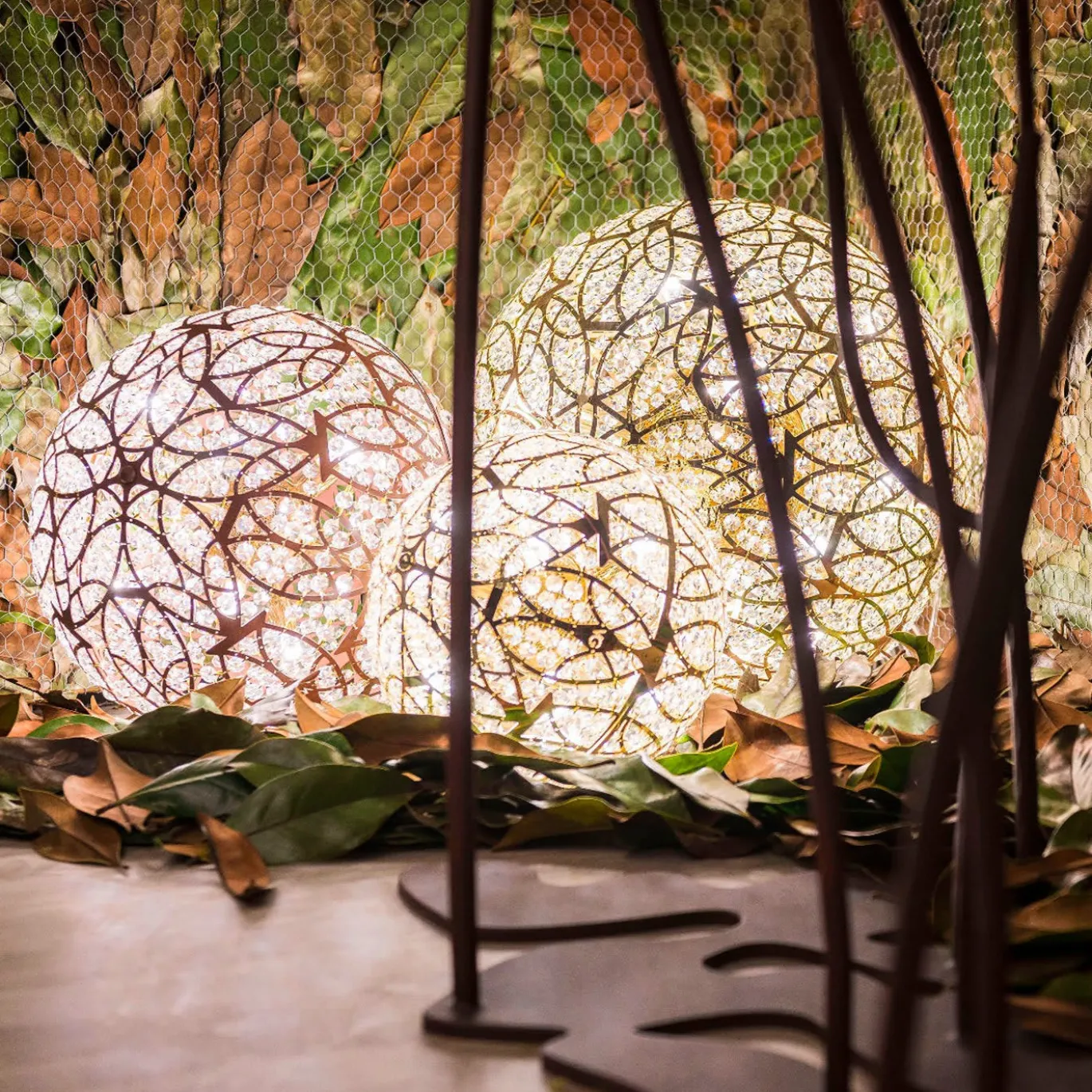 Lampada a sospensione Arabesque Earth 50