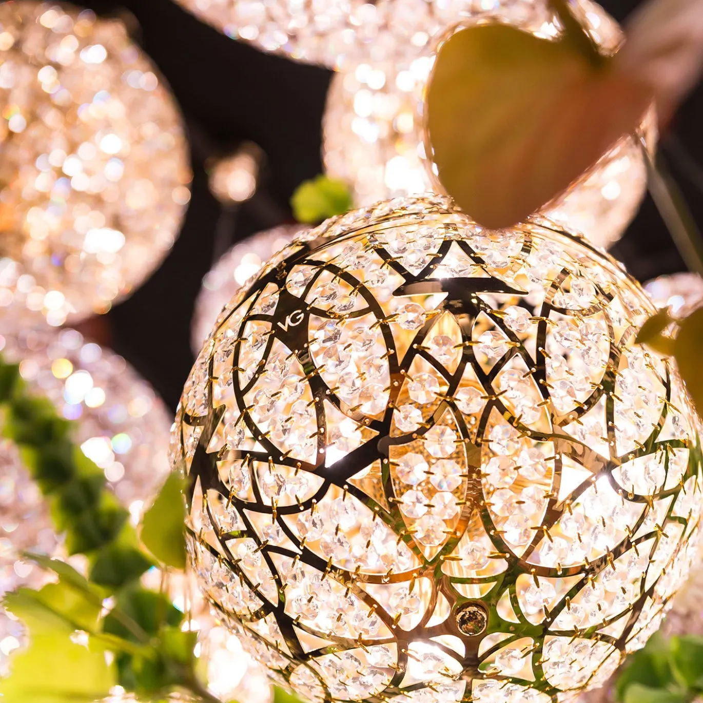 Lampada a sospensione Arabesque Earth 50