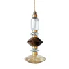 Lampada a Sospensione Ballet in Vetro Bronzo