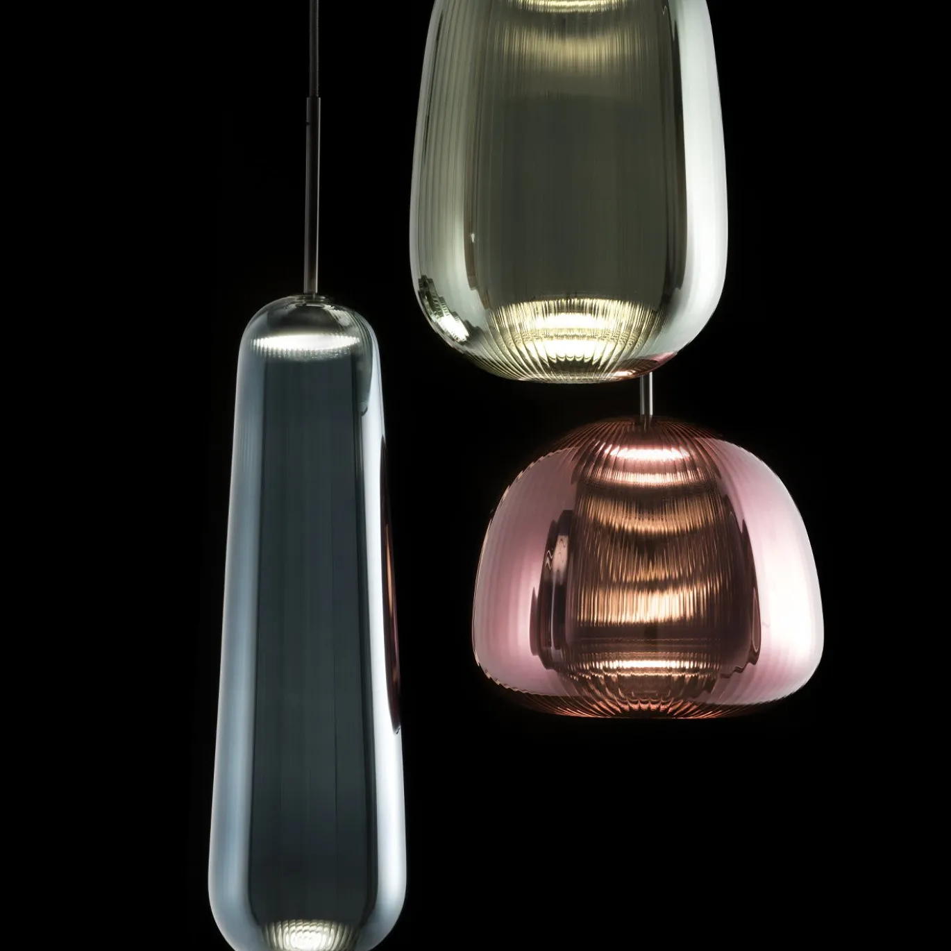 Lampada a sospensione Bed Amethyst