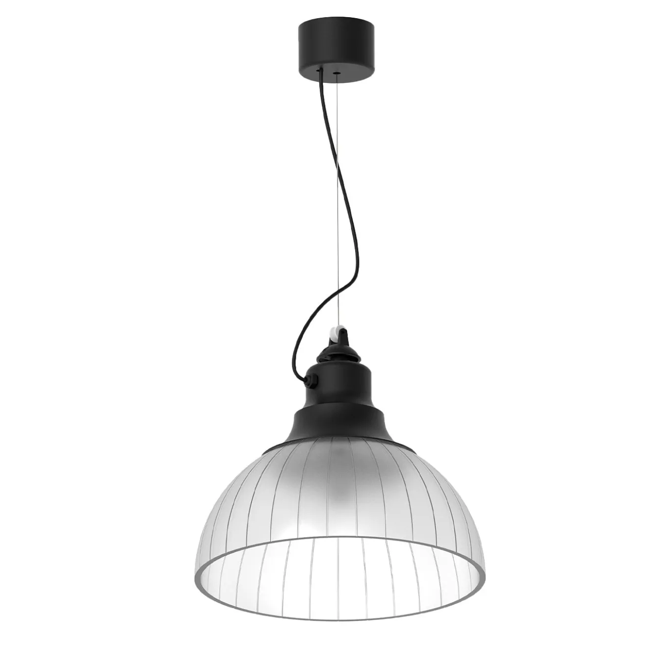 Lampada a sospensione Berlino nera