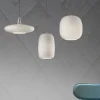 Lampada a sospensione bianca Forme #2
