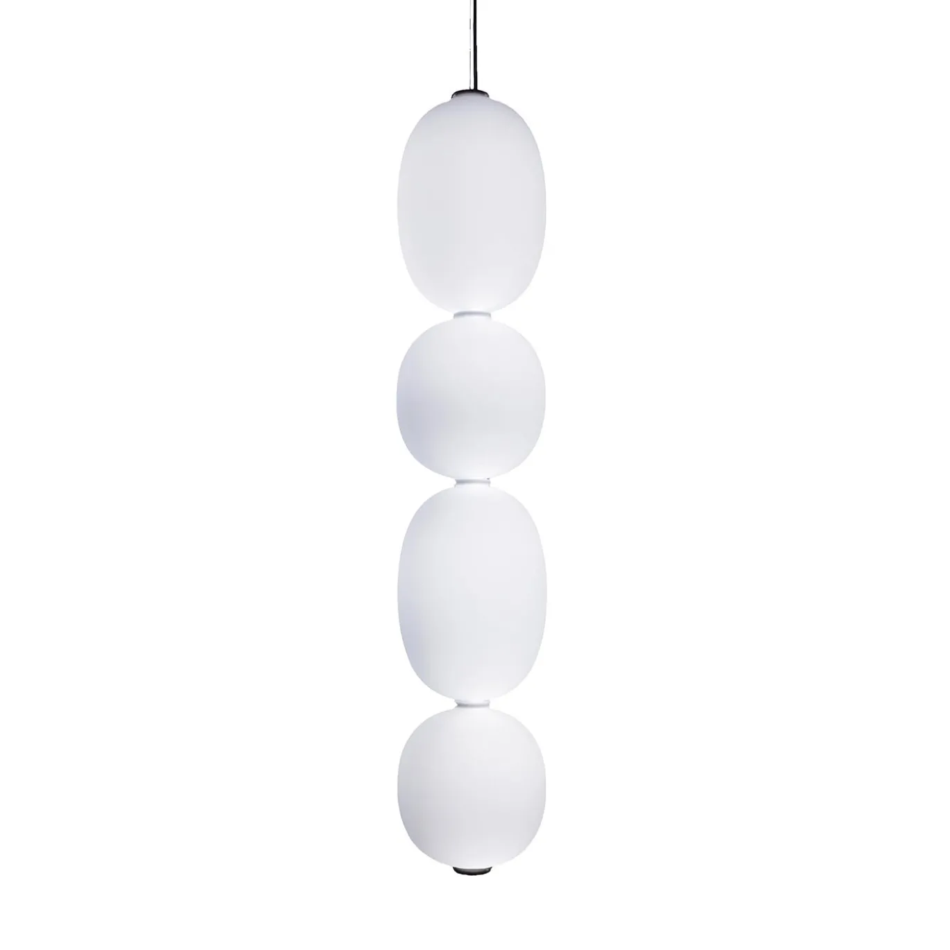 Lampada a sospensione bianca Grappa G4 di Claesson Koivisto Rune