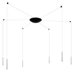 Lampada a sospensione bianca P6 2Nights di Davide Oppizzi