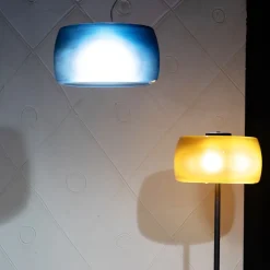 Lampada a sospensione blu Philadelphia