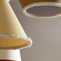 Lampada a sospensione con anemone dal tetto facile