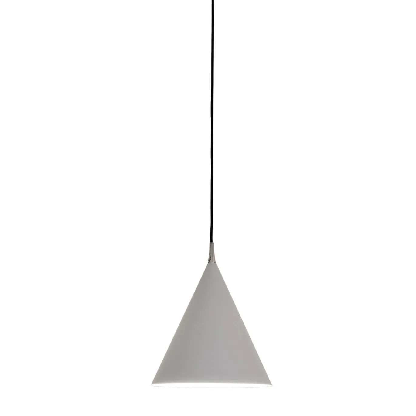 Lampada a sospensione Cono Large White di Carlo Guglielmi