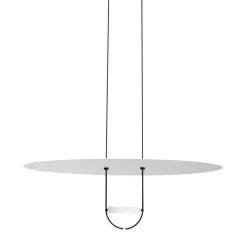Lampada a Sospensione D03 in Metallo Nero