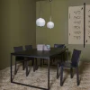 Lampada a sospensione Doppio Vetro Chrome di Ignazio Gardella